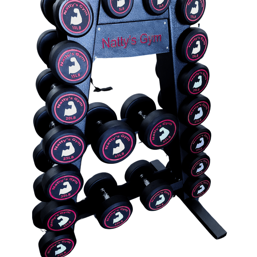 Weight Set with A-Frame Rack